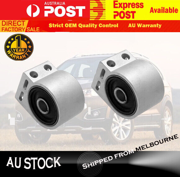 Front L+R Lower Control Arm Rear Bush Assembly Pair for Holden Captiva 2006-on