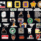 50PC Brand New Redesigned TV Show Friends Stickers Car Suitcase Luggage